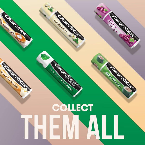 ChapStick Bulk Lip Balm, Classic Spearmint 12-Pack – Cool & Refreshing Lip Moisturizer for Dry Lips, 0.15 Oz Ea Spearmint 0.15 Ounce (Pack of 12)