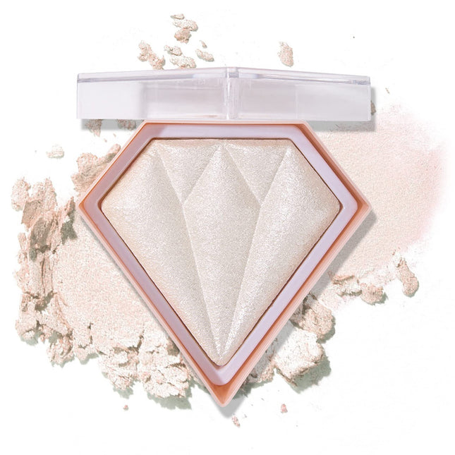 Face White Highlighter Makeup Palette Shimmer Contour Powder Waterproof Long-Las