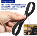 Sander Toothed Drive Belt Compatible With 848530 Porter Cable Fits 351/352 336/337 Variable speed Belt Sanders - 2Pack