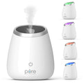 Pure Enrichment PureSpa Deluxe Ultrasonic Aromatherapy Oil Diffuser - 120ml Water Tank, Mood-Boosting Ionizer and Optional Color-Changing Light -