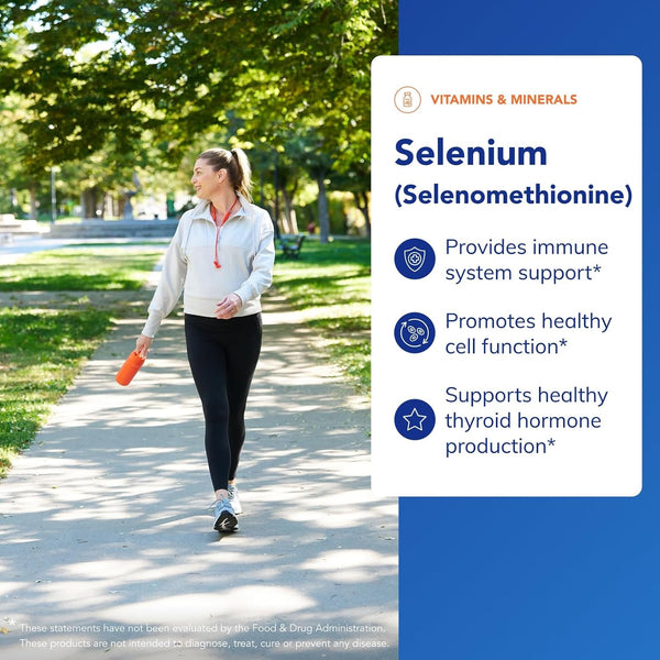 Pure Encapsulations Selenium - 200 mcg - for Healthy Cellular Function, Immune System & Antioxidant Defenses* - Mineral Supplement - Vegan &