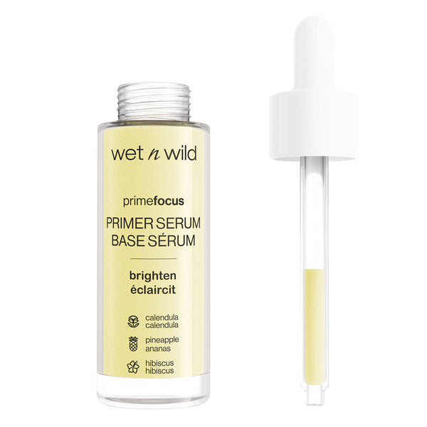 Wet N Wild Hello Kitty Primer Serum, Infused Vitamin E & Diamond Powder for Long-Lasting Hydration, Warm Apple Pie Lightly Scented, Cruelty-Free &