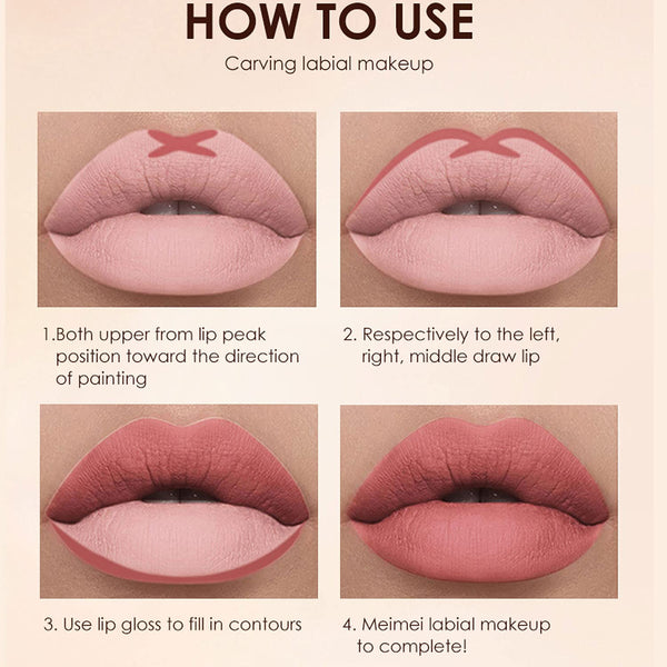 BestLand 12Pcs Matte Liquid Lipstick + Lip Liner Pens Set, Velvety Nude Lip Stain Waterproof Long Wear Makeup Gift Set 12 Count Set A