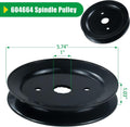3 Pack 607418 Spindle Assembly with 604664 Pulley Replaces Hustler 607418 Spindle 607418, 601804 Hustler 601804 Spindle Assembly, Hustler Raptor