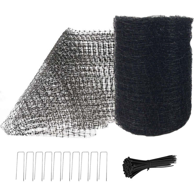 Feitore Deer Fence Netting, 7 x 100 Feet Anti Bird Deer Protection Net Reusable Protective Garden Netting for Plants Fruit Trees Vegetables