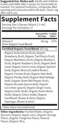 Garden of Life Organics Vitamin C Spray for Kids and Adults - Orange Tangerine, Vitamin C Supplement, Antioxidant for Immune Support and Skin