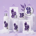 Gift Set for Women Body & Earth Spa Gifts Set Lavender Gift Baskets for Women Bath Sets with Bubble Bath Body Lotion Scented Candle Christmas