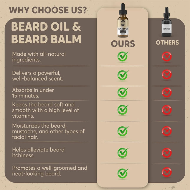 Crafted Beards Beard Oil Beard Oil Conditioner - Leave Your Beard Feeling Amazin