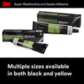 3M Black Super Weatherstrip and Gasket Adhesive, 08008, 5 fl oz, 1 Per Pack Black 5 fl. oz.