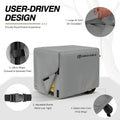 Porch Shield Waterproof Universal Generator Cover 38 x 28 x 30 inch - for Most Generators 5500-15000 Watt, Gray Gray 38''(L) x 28''(W) x 30''(H)