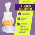LifeVac Home Kit - Portable Suction Rescue Device, First Aid Kit for Kids and Adults, Portable Airway Suction Device for Children and Adults Single