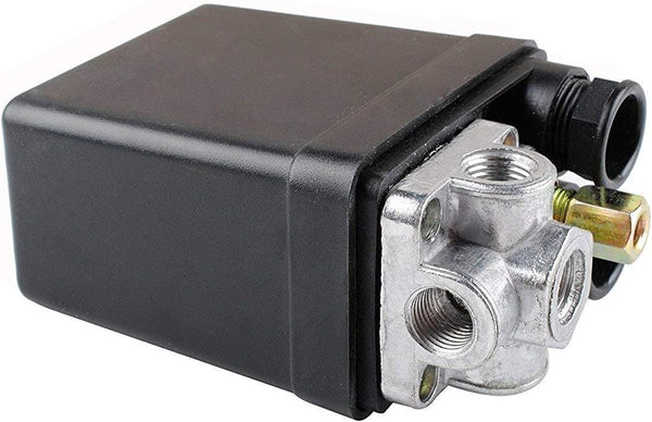 Central Pneumatic Air Compressor Pressure Switch Control Valve Replacement Parts 90-120 PSI 240V Air Compressor Pressure Switch Control Valve