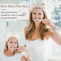 WHAVEL 6PCS Spa Headband and Wristband Set, Face Wash Headband Makeup Skincare Headband Wrist Bands for Washing Face