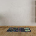NOLITOY Foot Massage Mat, Pressure Point Massage Pad Reflexology Walk Stone Road anti Fatigue Standing Mat for Office Workers Students Elderly