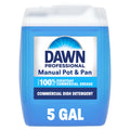 Dawn PRO Manual Pot and Pan Detergent, Dish Soap Liquid for Dishwashing by Hand, Bulk Concentrate for Commercial Use, 5 gal 640 Fl Oz (Pack of 1)