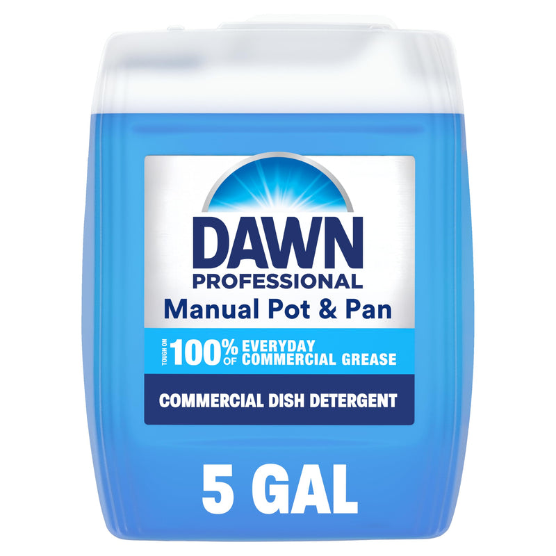 Dawn PRO Manual Pot and Pan Detergent, Dish Soap Liquid for Dishwashing by Hand, Bulk Concentrate for Commercial Use, 5 gal 640 Fl Oz (Pack of 1)