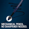 Maybelline Unstoppable Waterproof Mechanical Black Eyeliner Pencil, Easy to Apply, Smooth Glide, up to 24 Hour Wear, Onyx, Pack of 2