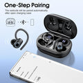 Wireless Earbuds, 2025 Ear Buds Bluetooth 5.3 Headphones Sport, 50H Playtime Bluetooth Earbuds, HD Stereo Noise Cancelling Earbud, Dual LED