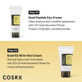 COSRX All about Snail Mucin Korean Skin Care Set, Mini Travel Essentials, Travel Size Gift Set with Snail Mucin Face Wash, Serum, Moisturizer &