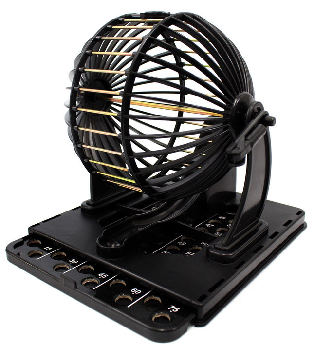Powertrc Bingo Machine Cage Game Set | with Bingo Balls | Classic Cage | Bingo T