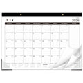 2026-2027 Desk Calendar, Jul.2026 - Dec.2027, 16.8" x 12" | Thick Paper, Desk Calendar 2026-2027/Wall Calendar 2-in-1 with Corner Protectors,