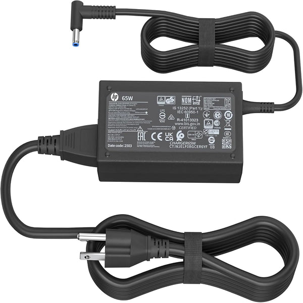 65W 45W AC Charger Compatible with HP Elitebook Series Probook 430 440 450 455 470 640 650 G3 G4 G5 G6 G7 G8 PPP009A PPP009C 19.5V 3.33A Laptop