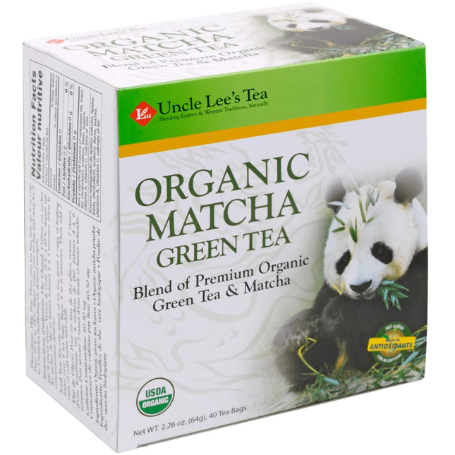 Uncle Lee'S Tea - Organic Matcha Green Tea, High in Catechin, Rich in Antioxidan