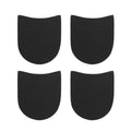 Shoe Heel Repair Rubber Pads Extra Large, 4mm (5/32 Inch) Thick, Anti-Slip Boot Heel Replacements for Men’s & Women’s Shoes – 2 Pairs