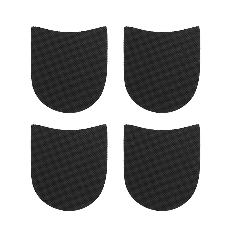 Shoe Heel Repair Rubber Pads Extra Large, 4mm (5/32 Inch) Thick, Anti-Slip Boot Heel Replacements for Men’s & Women’s Shoes – 2 Pairs