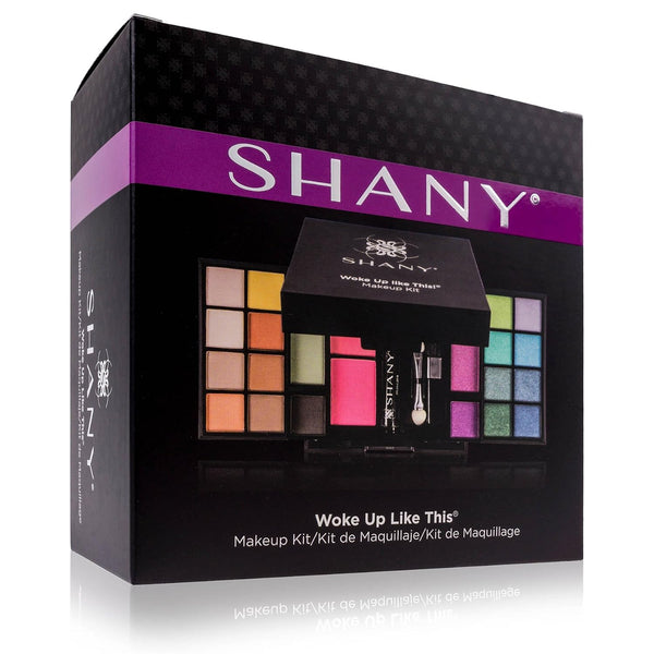 SHANY Classy & Sassy All-In-One Makeup Kit Makeup Set with Cosmetics Mirror, Makeup Applicators, 24 Eye Shadows Colors, 18 Lipstick Lip Glosses, 2