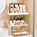 StorBin 3 Large Drawers Makeup Organizer - 5 Tier Bathroom Counter Organizers and Storage, Versatile Perfume Vanity Organizer, Ideal for Cosmetic,