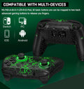 Wireless Switch Controller for Nintendo Switch/Switch 2/Lite/OLED Controller, Switch Controller with a Mouse Touch Feeling on Back Buttons, Extra
