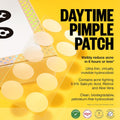 PEACE OUT Acne Day Dot Sheer Hydrocolloid Pimple Patches, Invisible Acne Spot Patches with Encapsulated Salicylic Acid, Retinol, and Aloe Vera, 20