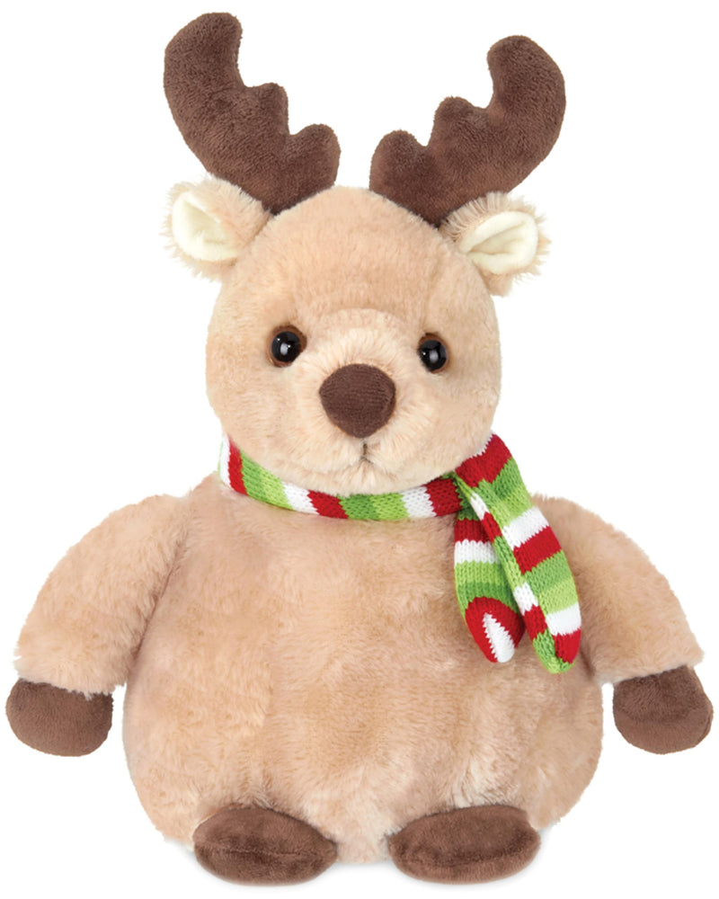 Bearington Big Bucky Reindeer Stuffed Animal, 11.5 Inch Christmas Plush Gifts for Kids, for Ages 3-14 Big Bucky 11.5"