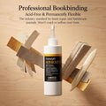 Lineco Neutral pH Adhesive, Acid Free All-purpose Glue, White, 8 OZ, 1 Pack | Dries Clear, Remains Flexible, Used for Bookbinding and Book Repair,