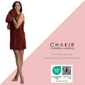 Chakir Turkish Linens, 100% Cotton Premium Quality Turkish Bath Sheets (35''x70'' Large Bath Sheet Towels - Cranberry) Cranberry 35''x70'' Large