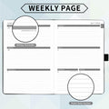 2025-2026 Planner - Academic Planner 2025-2026, 2025-2026 Weekly Monthly Planner, July 2025 - June 2026, 5.7'' X 8.4'', Thick Paper, Leather