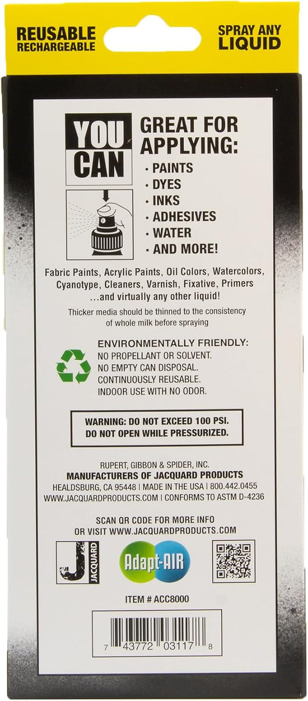 Jacquard YouCAN Refillable Air Powered Spray Can 1 Count (Pack of 1)