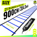Teenitor Agility Ladder Speed Ladder Training Ladder for Soccer, Speed, Football Fitness Feet Training Carry Bag Agility Training Equipment 13