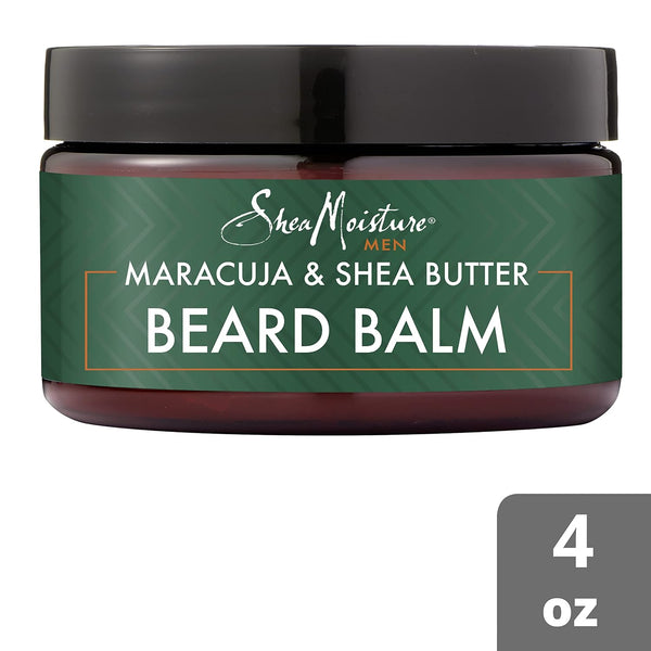 SheaMoisture Beard Balm for Men, 2-Pack – Moisturizing Shea Butter & Maracuja Oil, Gifts, 4 Oz Each
