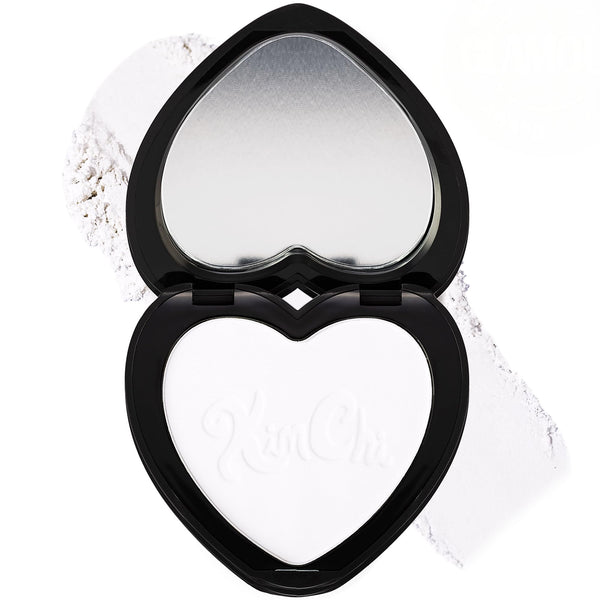 Kimchi Chic Almost Catfished Micro Pressed Powder - Brightening under Eye Setting Powder, Reduces Dark Circles, No Flashback, That White Powder