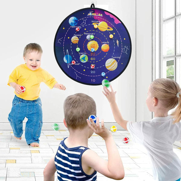 BooTaa 29" Large Dart Board for Kids, Kids Dart Board with Sticky Balls, Boys Toys, Indoor/Sport Outdoor Fun Party Play Game Toys, Birthday Gifts