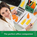 PUNICA Dumpster Fire Pencil Holder with 100 Pcs Flame Note Cards, Funny Office Desk Accessories Decor, Great Gifts for Coworkers Teacher - Green