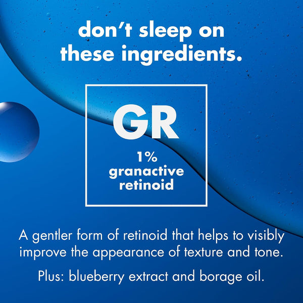 e.l.f. SKIN Youth Boosting Blue-ty Sleep Night Oil, Gentle Overnight Face Oil, Treats Fine Lines & Uneven Texture, Lightweight, Vegan & Cruelty-Free