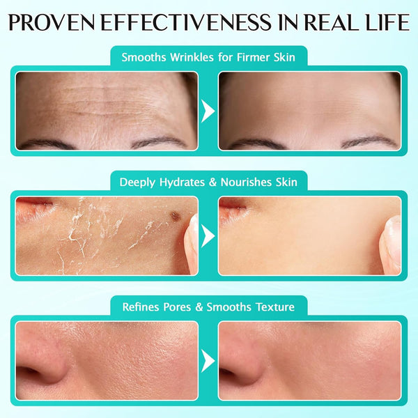Hyaluronic Acid Serum for Face, 3% Hyaluronic Acid Serum Ultra-Hydrating Tube, anti Aging Single-Use Vials Skincare for Dry Skin, Smoother Skin,