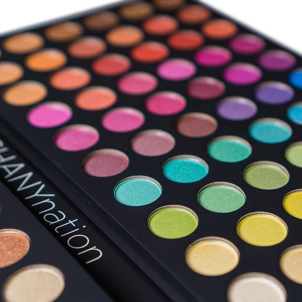 SHANY Ultimate Fusion - 120 Color Highly Pigmented Makeup Palette Long Lasting Blendable Natural Colors Eye Shadow Palette Natural Nude and Neon