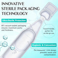 Hyaluronic Acid Serum for Face, 3% Hyaluronic Acid Serum Ultra-Hydrating Tube, anti Aging Single-Use Vials Skincare for Dry Skin, Smoother Skin,