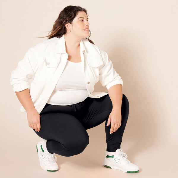 Amazon Essentials Women's Fleece Jogger Sweatpant (Available in Plus Size) X-Small Black
