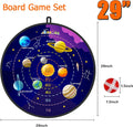 BooTaa 29" Large Dart Board for Kids, Kids Dart Board with Sticky Balls, Boys Toys, Indoor/Sport Outdoor Fun Party Play Game Toys, Birthday Gifts