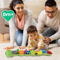 Sumobaby Baby Toys Musical Stuffed Animal Activity Soft Toys with Teether Green - Leaf Caterpillar-Musical
